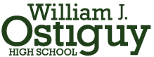 Logo for William J. Ostiguy High School